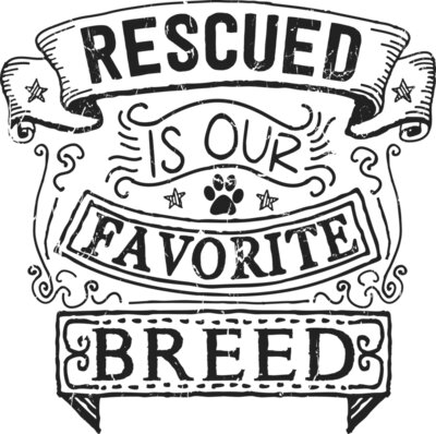 Rescued is our Favourite Breed