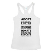 FSR Women's T-Back Singlet - Rescue Mantra